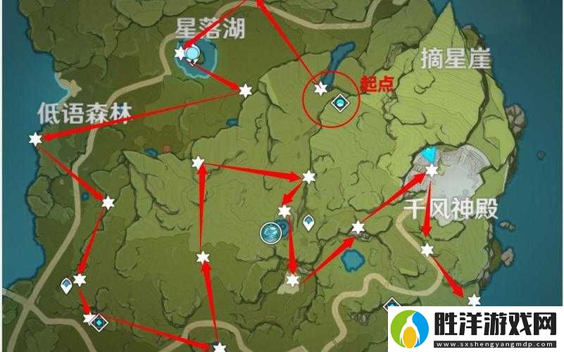 原神玩家必看，星落之地隕星碎片究竟隱藏在哪里？