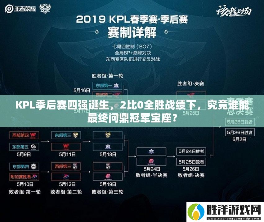 KPL季后賽四強誕生-2比0全勝戰績下-究竟誰能最終問鼎冠軍寶座