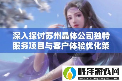 深入探討蘇州晶體公司獨特服務項目與客戶體驗優化策略