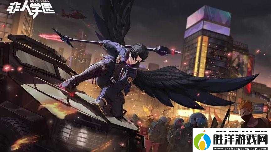 非人學園非都警察羽模型特效預覽！這波炸裂美學我服了