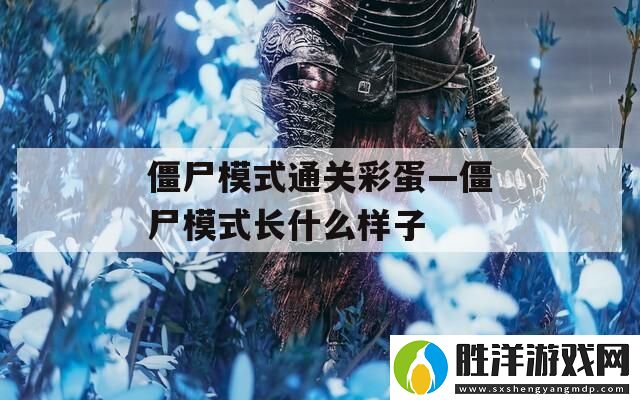 僵尸模式通關彩蛋—僵尸模式長什么樣子