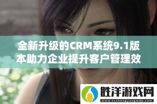 全新升級的CRM系統9.1版本助力企業提升客戶管理效率