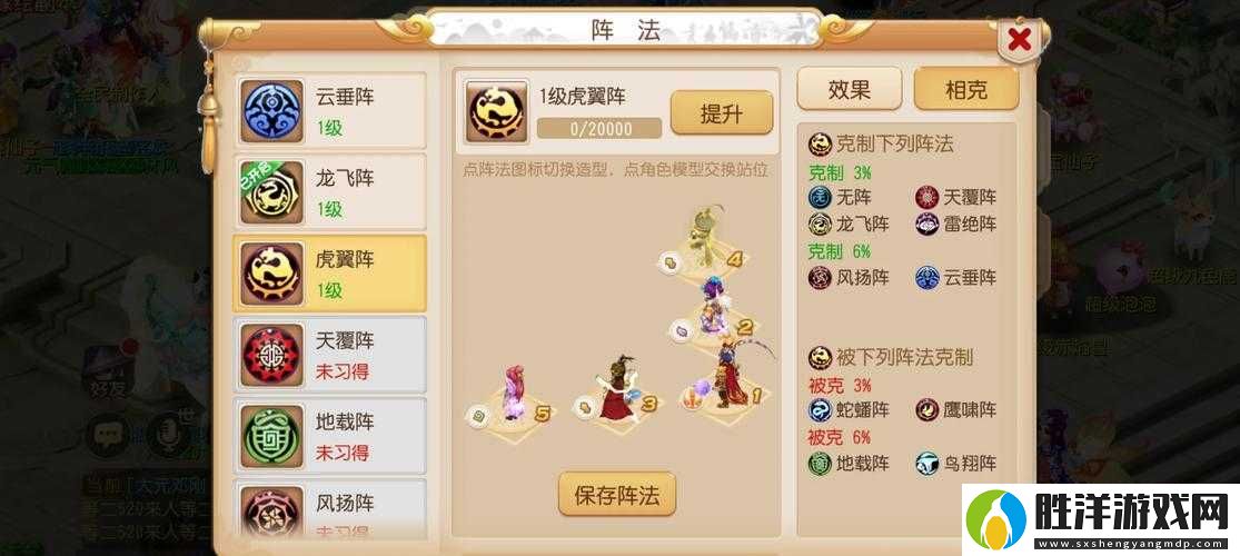 虎翼陣到底怎么用-暴擊輸出翻倍的超強陣法攻略來了！