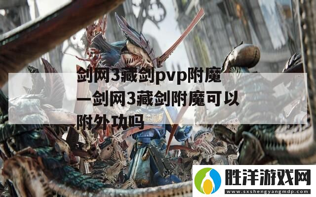 劍網3藏劍pvp附魔—劍網3藏劍附魔可以附外功嗎
