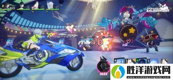 美少女X機車！騰訊新手游Chasing