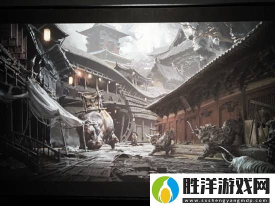 我們參觀了黑神話藝術展