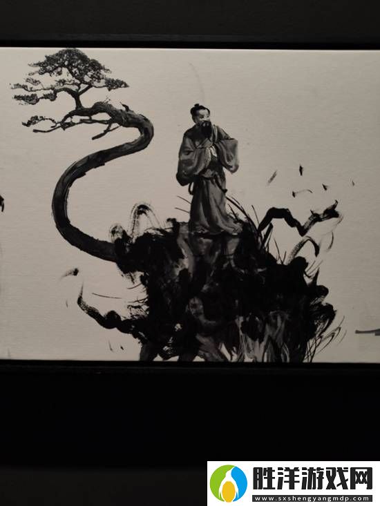 我們參觀了黑神話藝術展