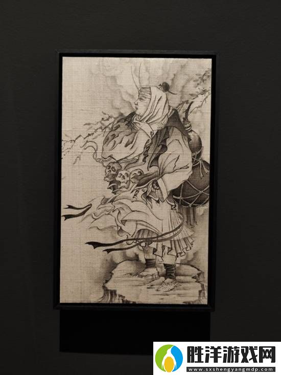我們參觀了黑神話藝術展