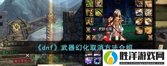 DNF武器幻化取消方法全解析